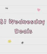 $1 Wednesday 🤑