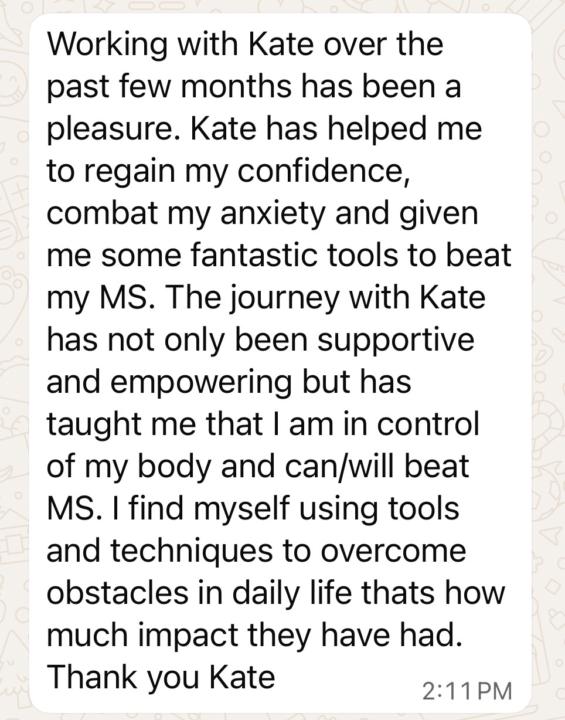 Thursday testimonial 🫶