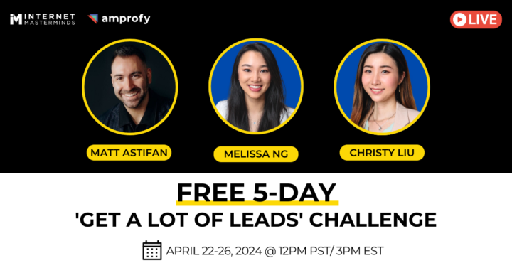 Marketing Training - 'Get A Lot of Leads' 5 Day Online Challenge