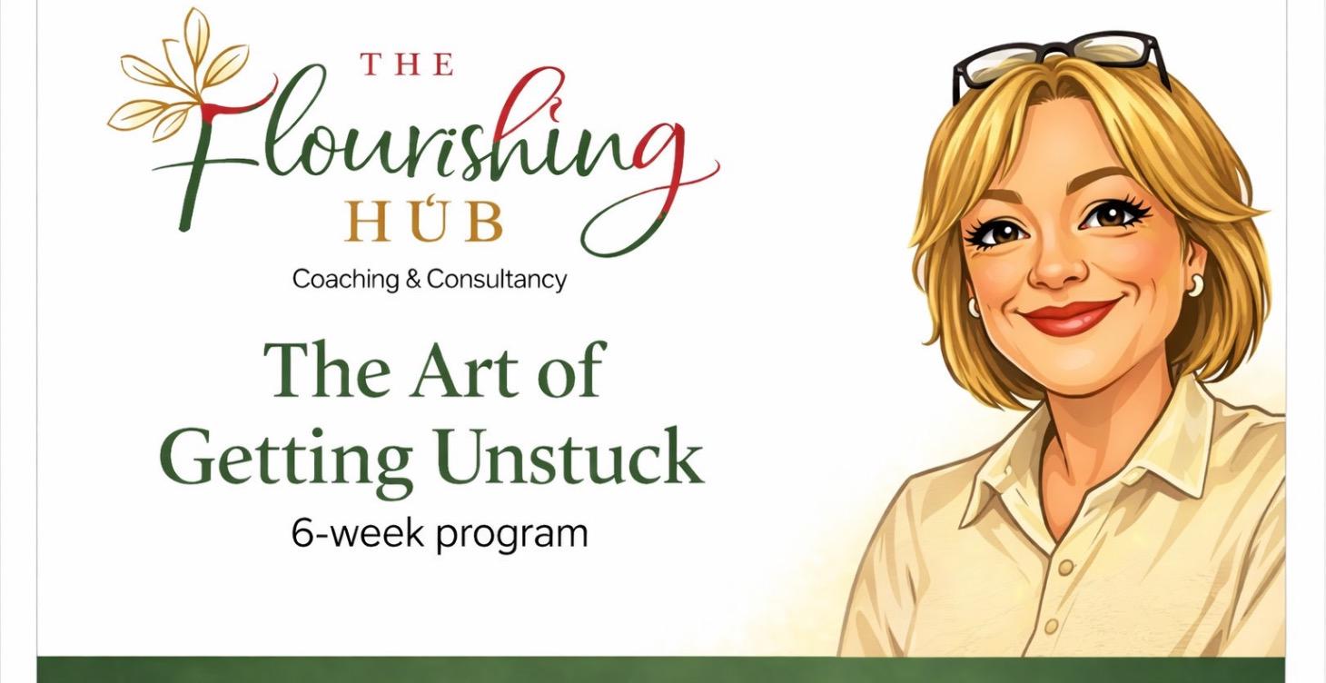 The Art of Getting Unstuck 1-2-1 coaching .