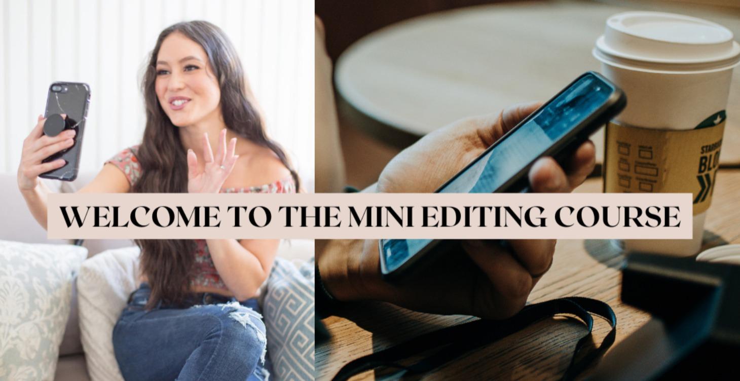 Edit Like A Pro - 7 Day Mini Editing Course