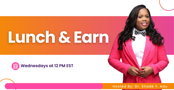 Lunch & Earn Today at 12pm 