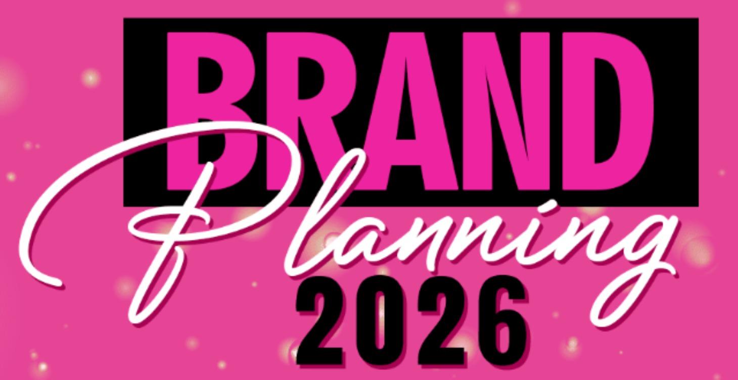Brand Planning 2026