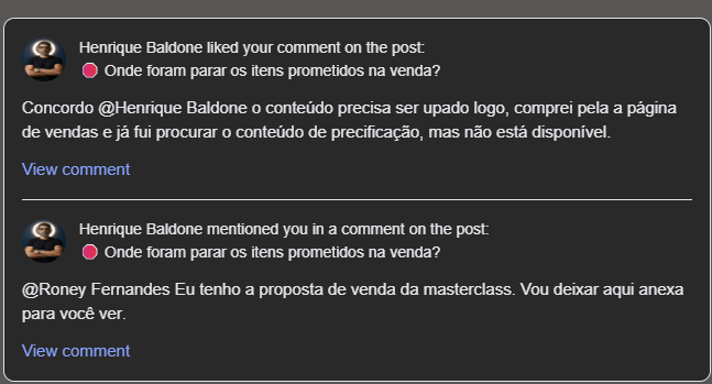 Não vi o anexo