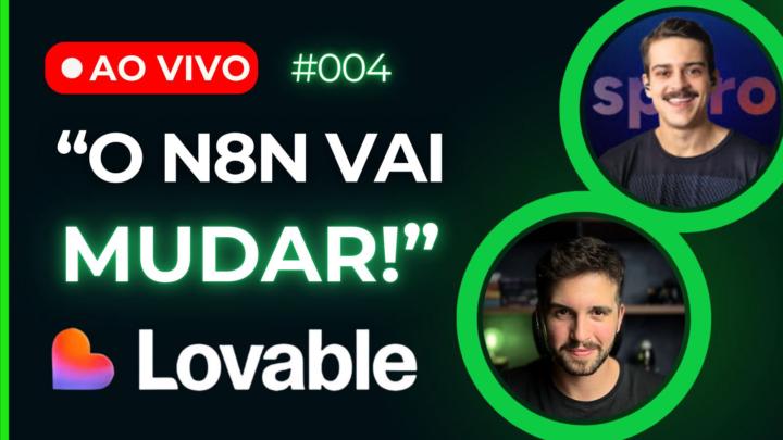 Hoje tem LIVE às 20h no canal!