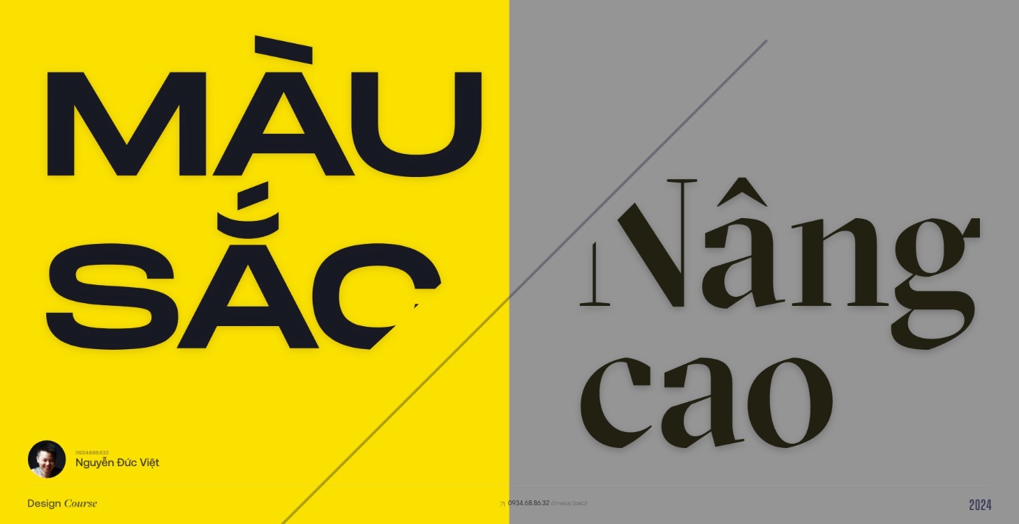 Màu sắc - Nâng cao