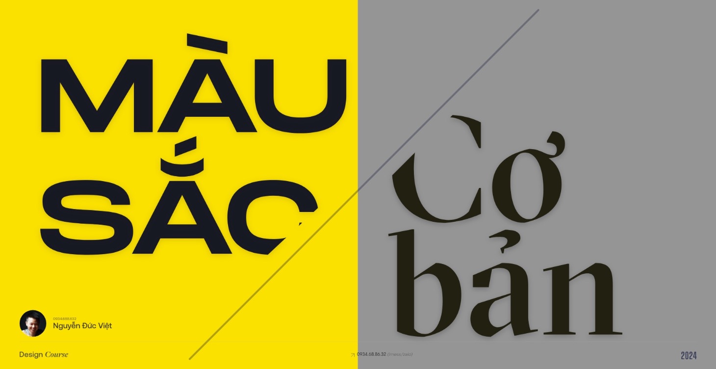 Màu sắc - Cơ bản