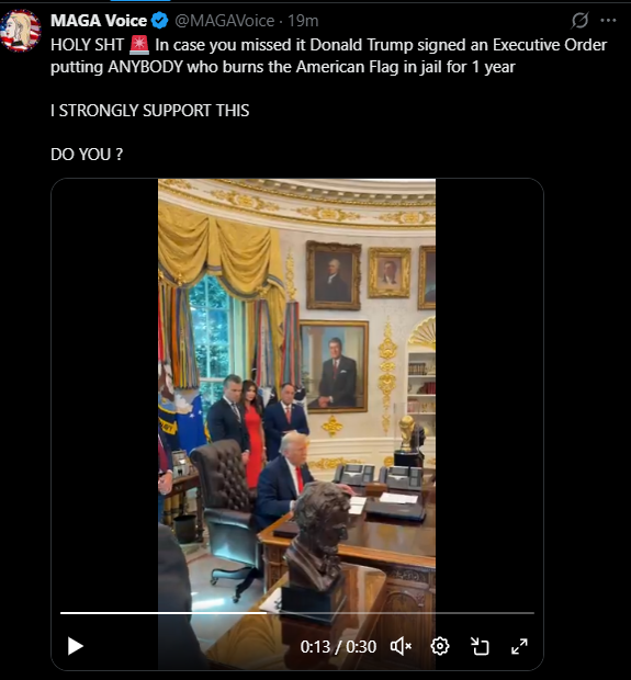 President Trump finally did it!
