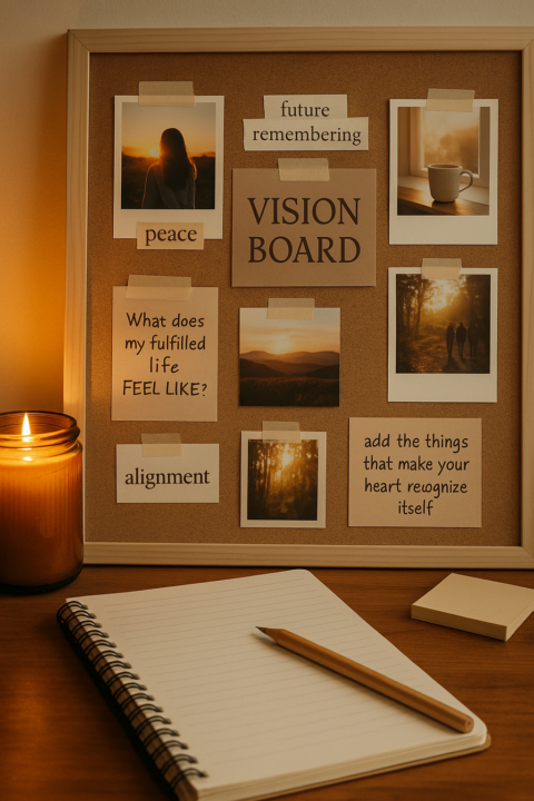 ✨ Vision Boards: The Art of Future Remembering