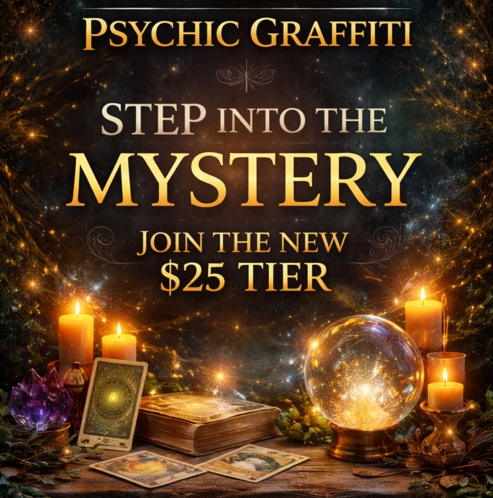 🌿 Arriving Feb. 1st,  the New Premium Tier on Psychic Graffiti
