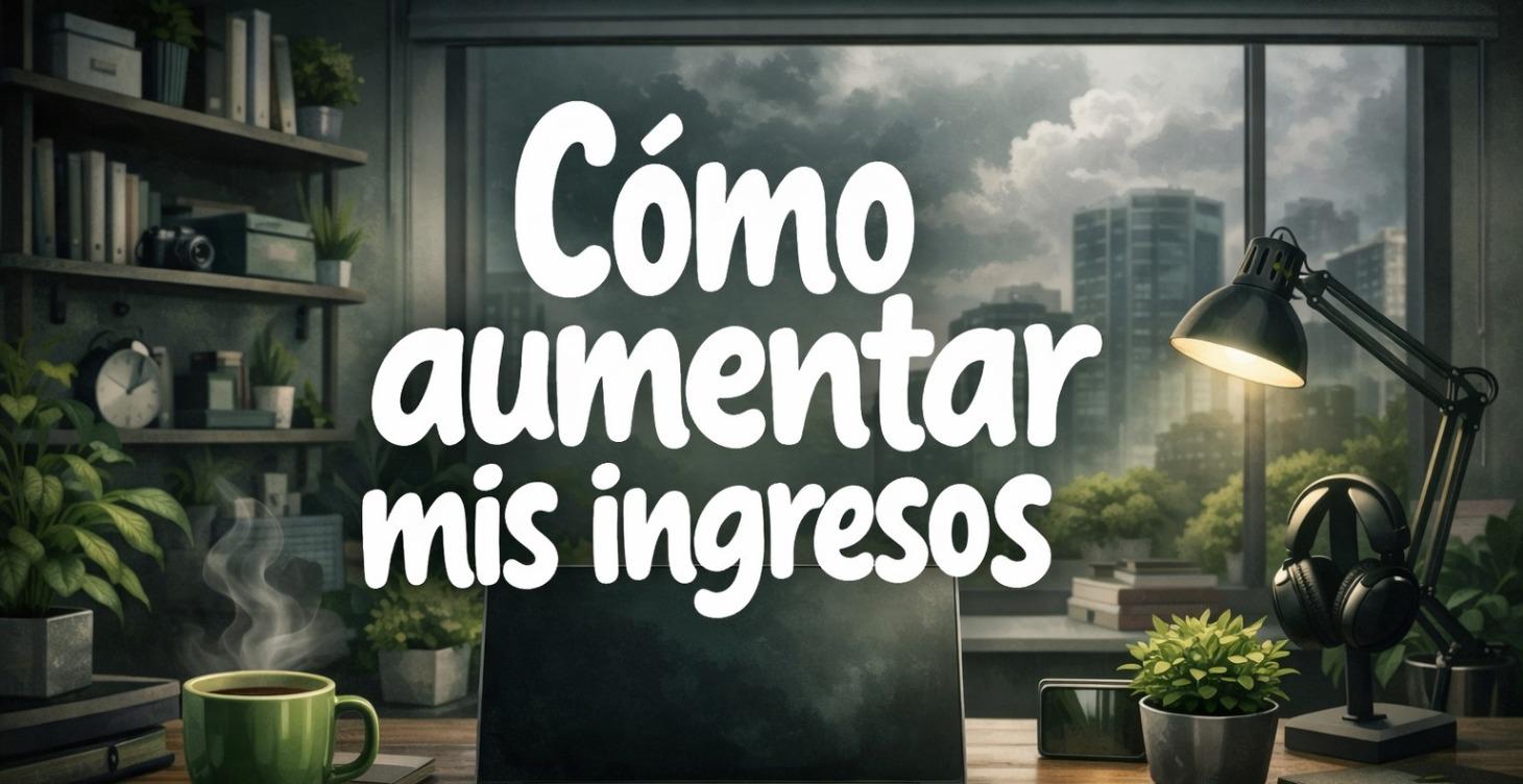 Cómo aumentar mis ingresos.