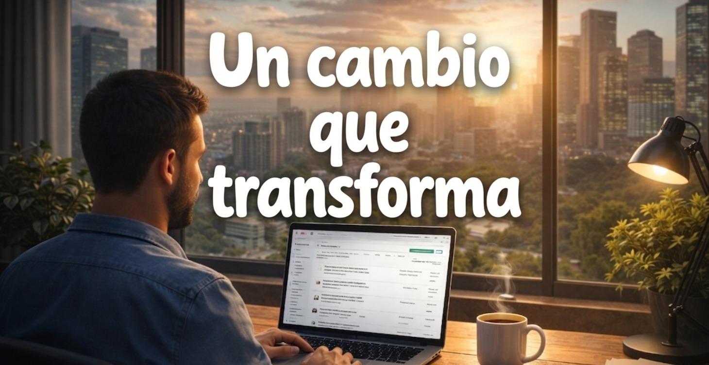 Un cambio que transforma