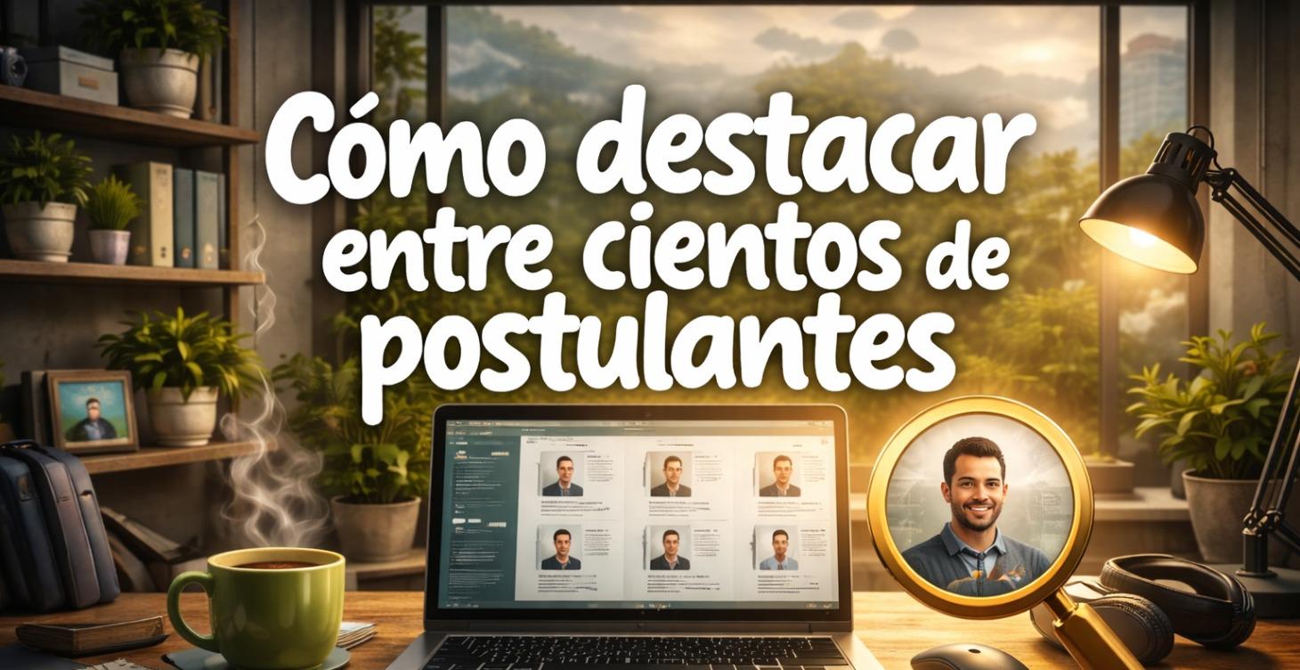 Cómo destacar entre cientos de postulantes