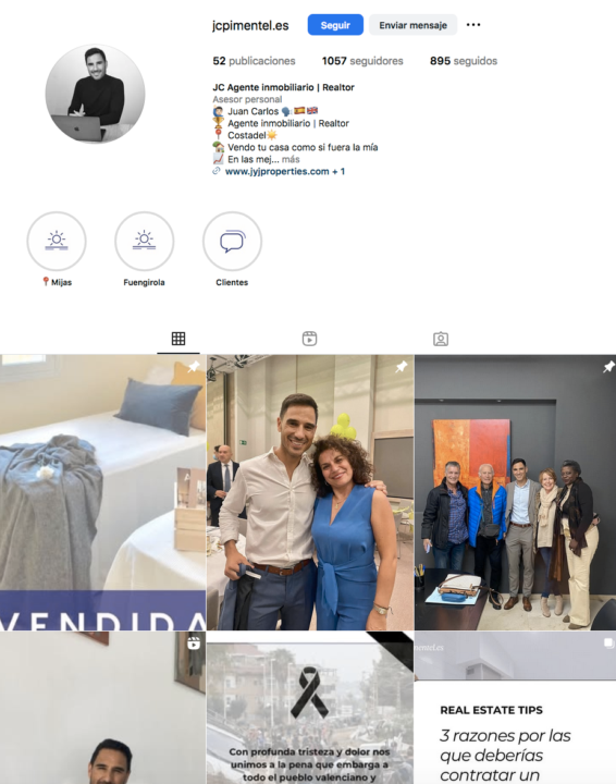 Perfil Insta Juan Carlos F.