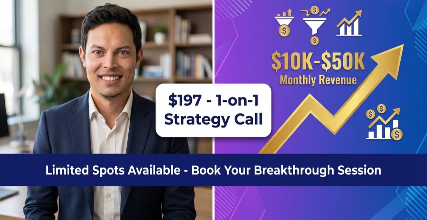 🚀 1-on-1 Strategy Call with Billy - $197