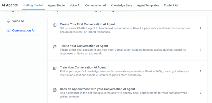AI Chatbot for 1 subaccount only?