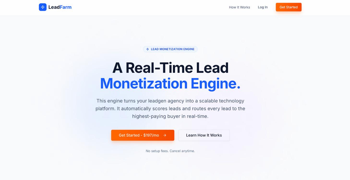 LeadFarm Distribution Software