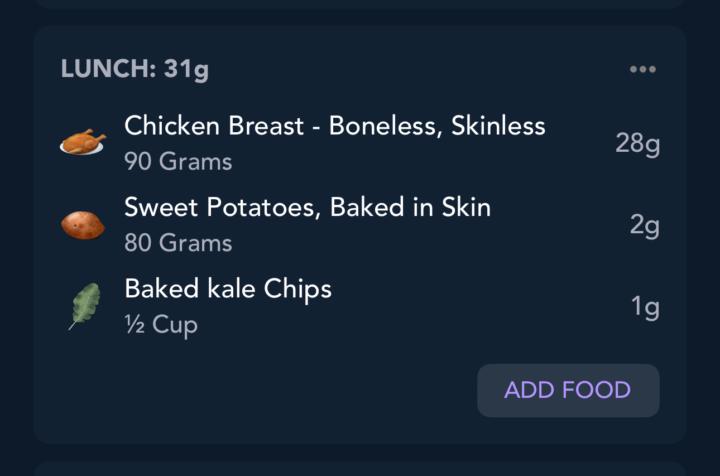 Lunch (from 2pm) lol