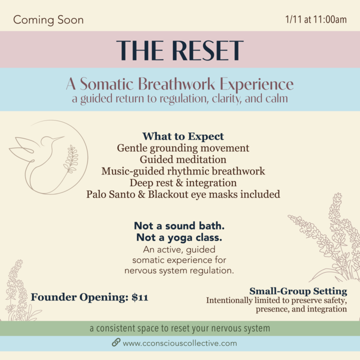 ✨ Live Next Sunday @ 11am — The Reset ✨