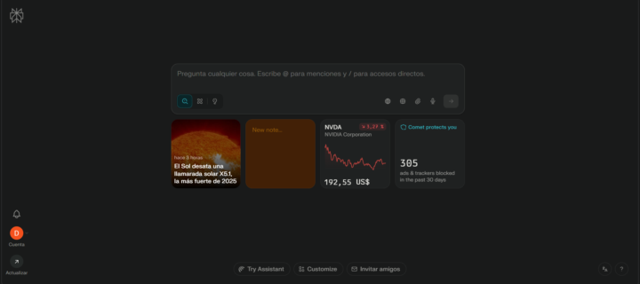 🌐 COMET — el navegador de Perplexity que me está sorprendiendo