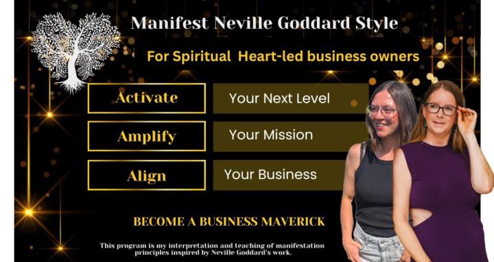 Manifest Neville Goddard Style
