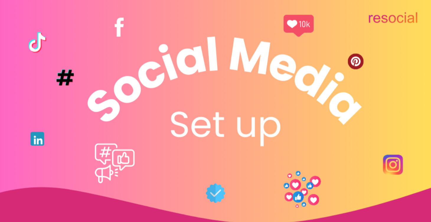 Kickstart für Social Media: Set up! 🙌