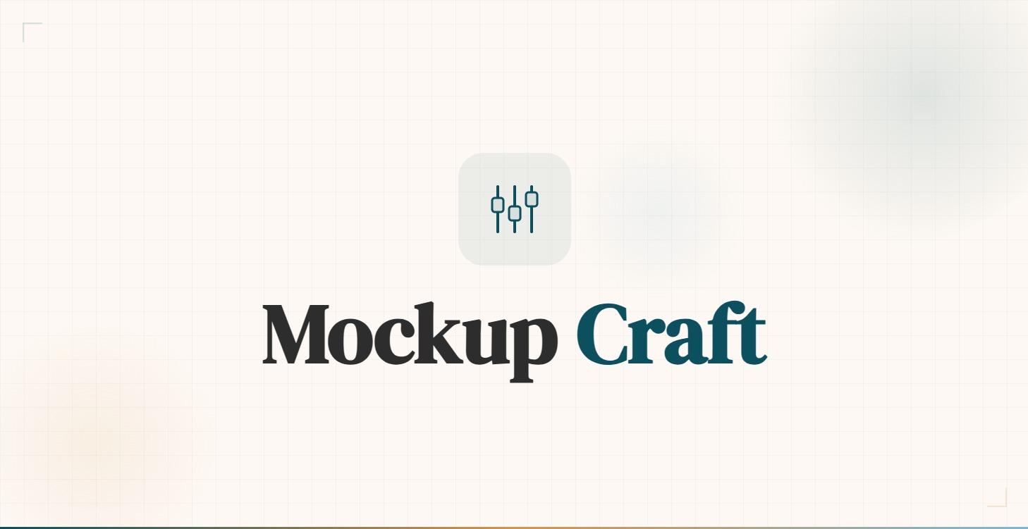 Mockup Craft 🎚️