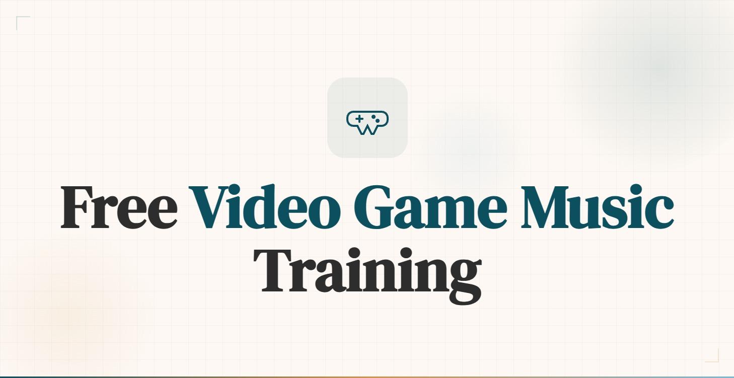 Free Video Game Music Training
