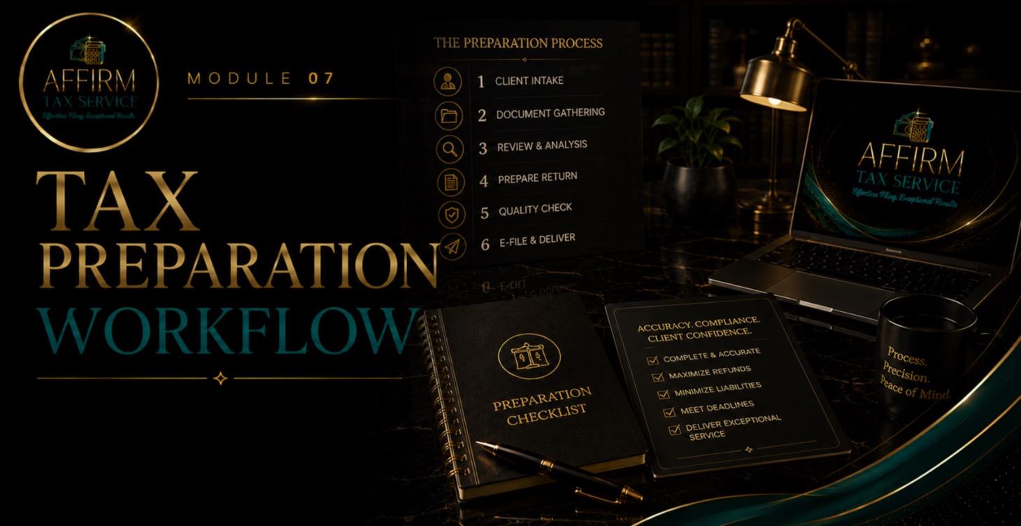 TAX PREPARATION WORKFLOW