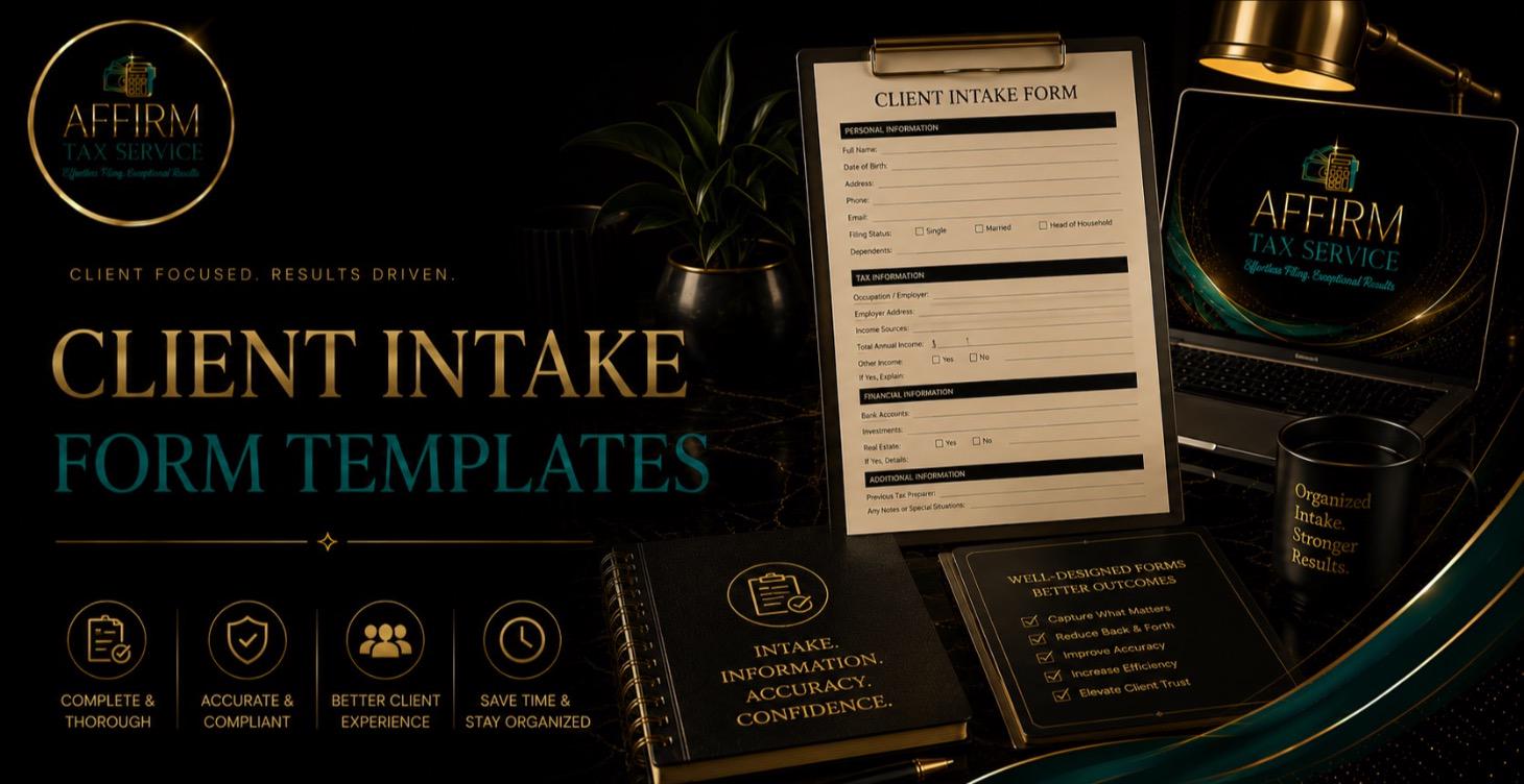 Client Intake Form Templates