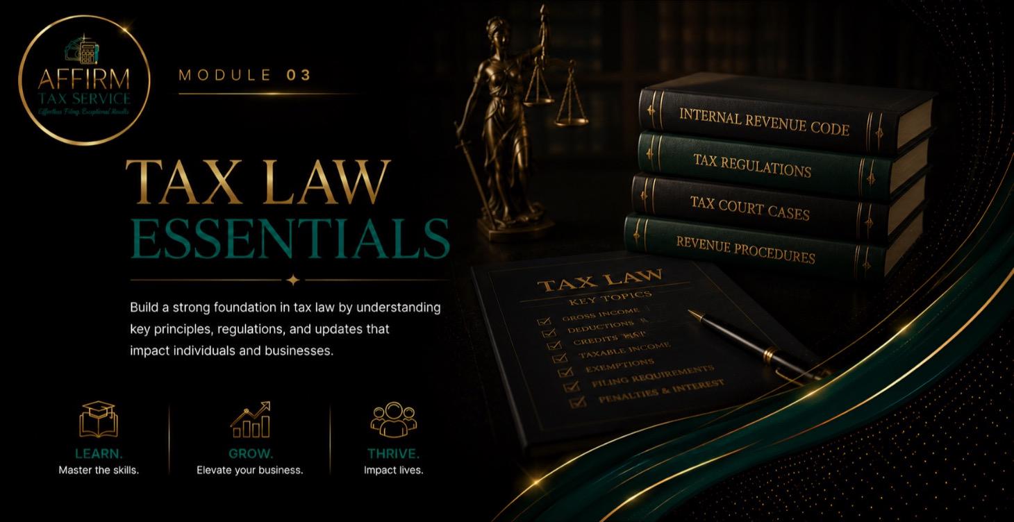 TAX LAW ESSENTIALS