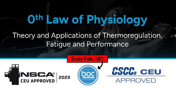 0th Law of Physiology (CEUs)