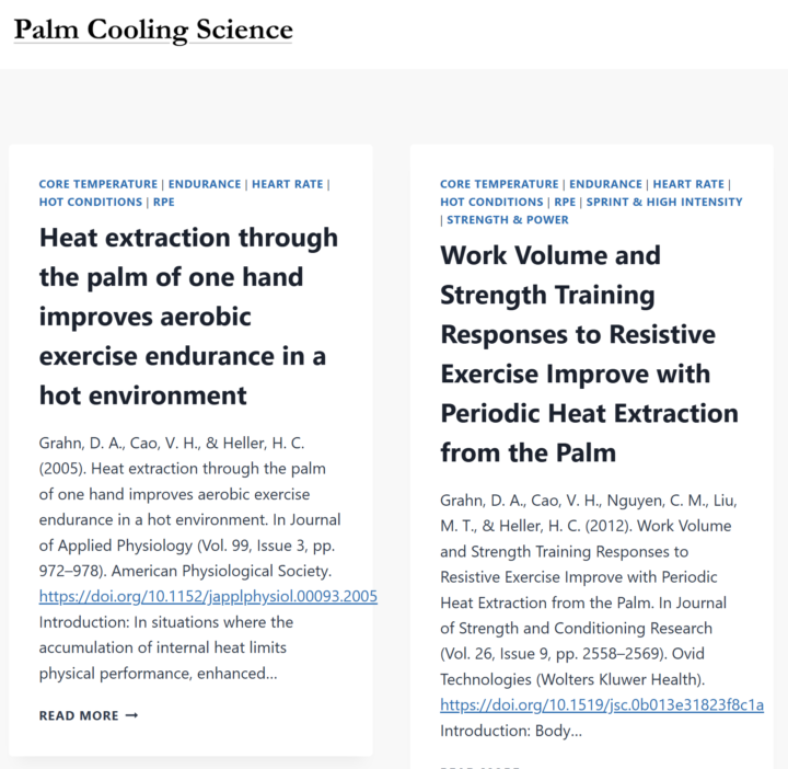 New Resource: Online Palm Cooling Research Library