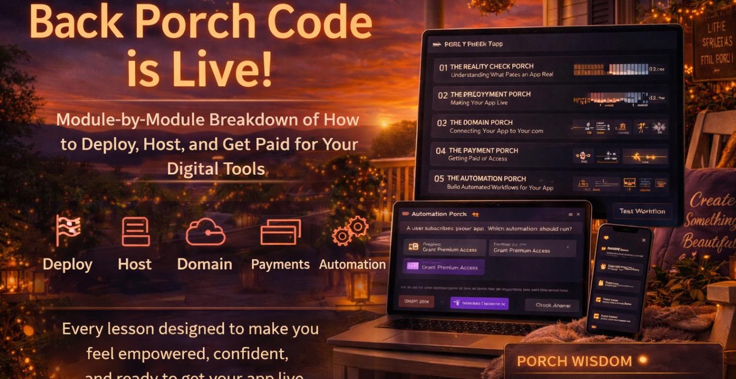 Back Porch Code