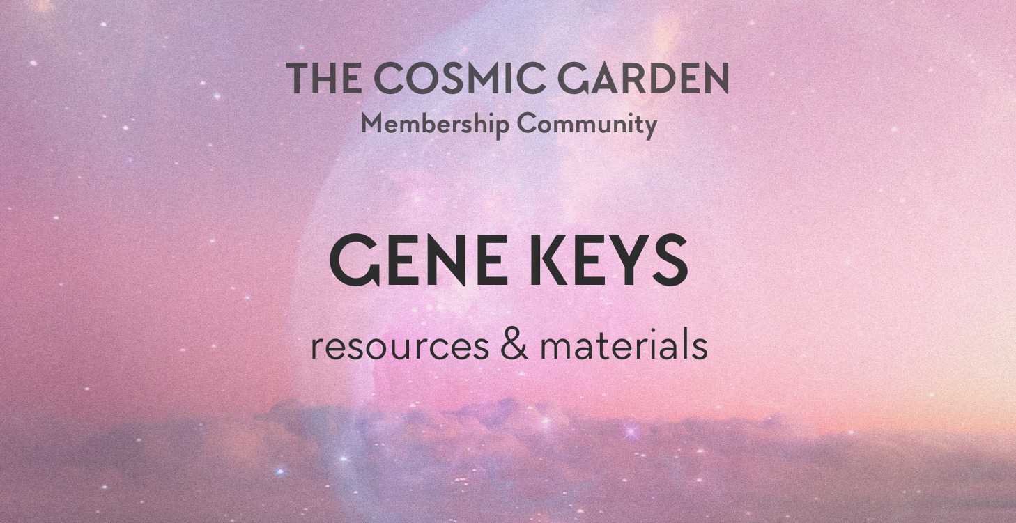Gene Keys Materials