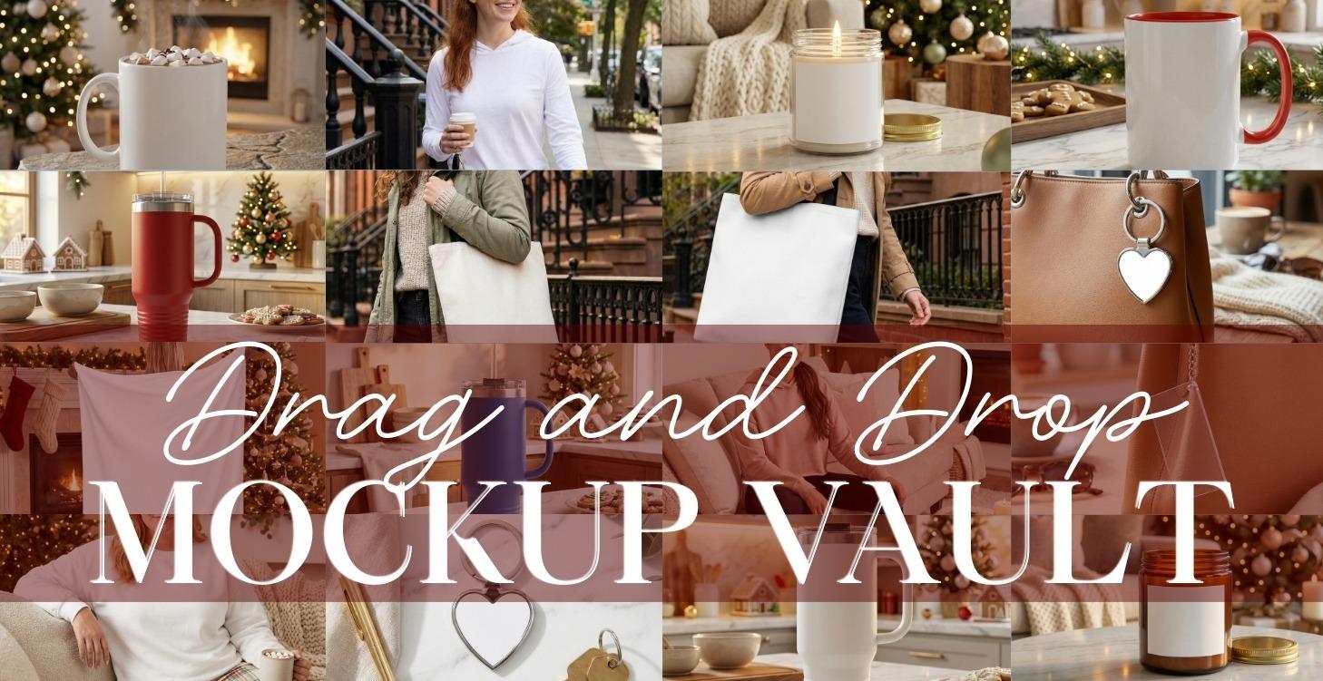 Drag and Drop POD Mockups