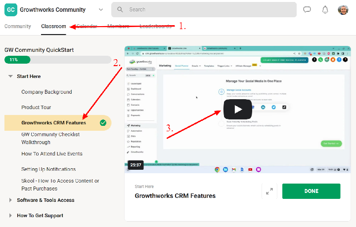 GW CRM walkthrough...