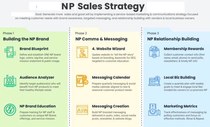 Marketing Plan -  Consultant Fee
