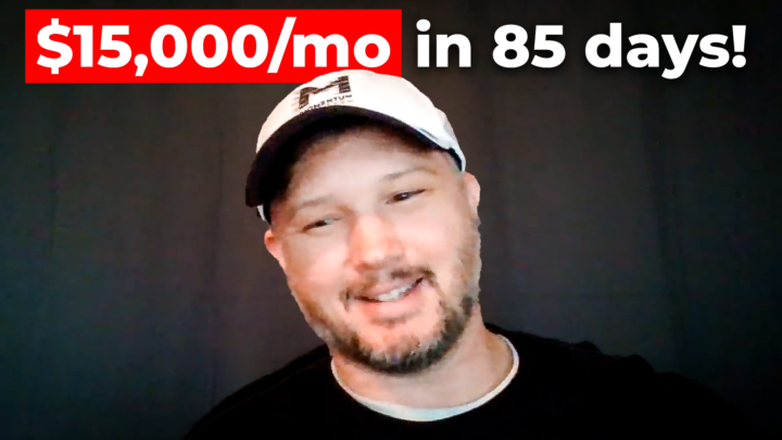 $15,000/month in 85 days!! 😮‍💨💰