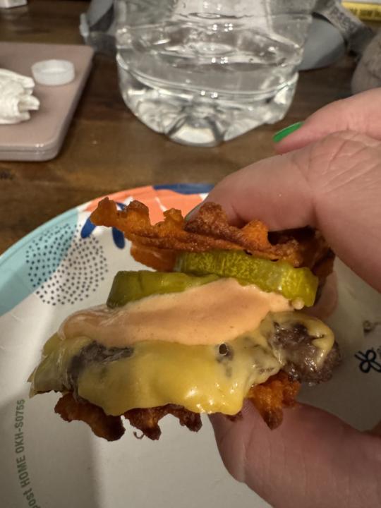 Sweet potato sliders