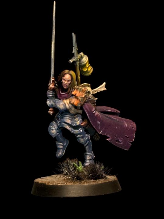 Painting Bren Tylis the renegade saint