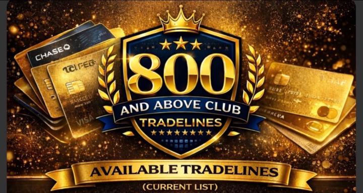 800 & Above Club (Tradelines)