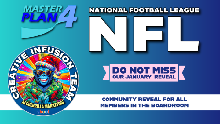Join the first Boardroom for our Master Plan 4 The NFL