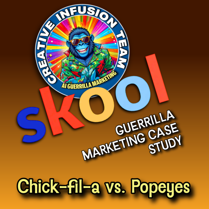 GUERRILLA MARKETING CASE STUDY - Popeyes vs Chick-fil-A.