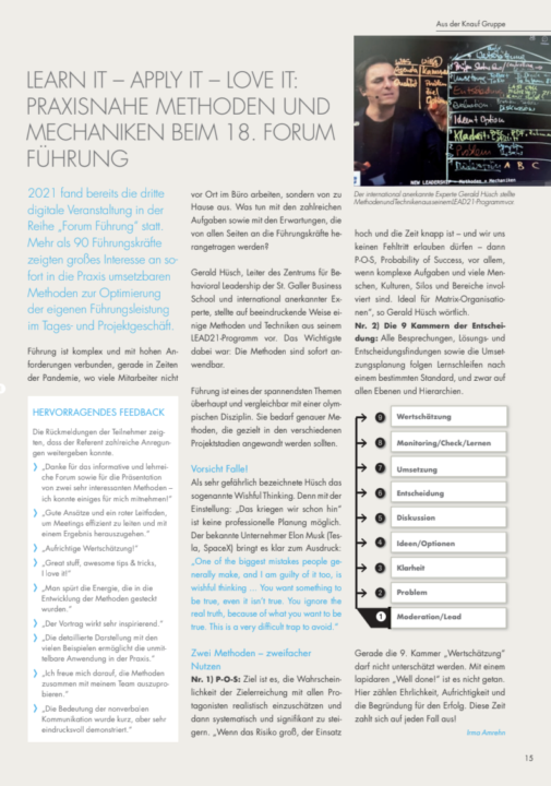 ¬Forum Führung¬ Knauf