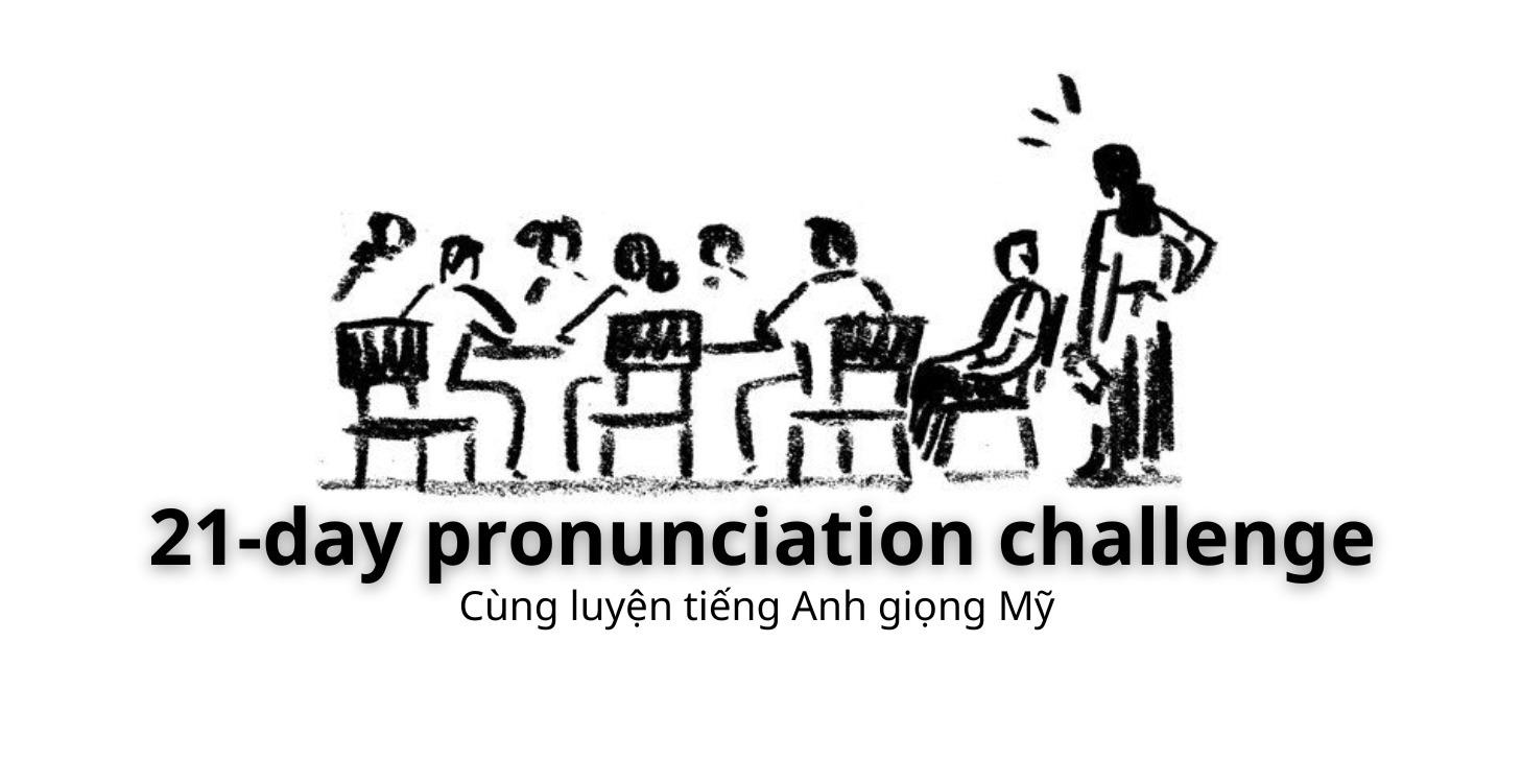 21-day pronunciation challenge