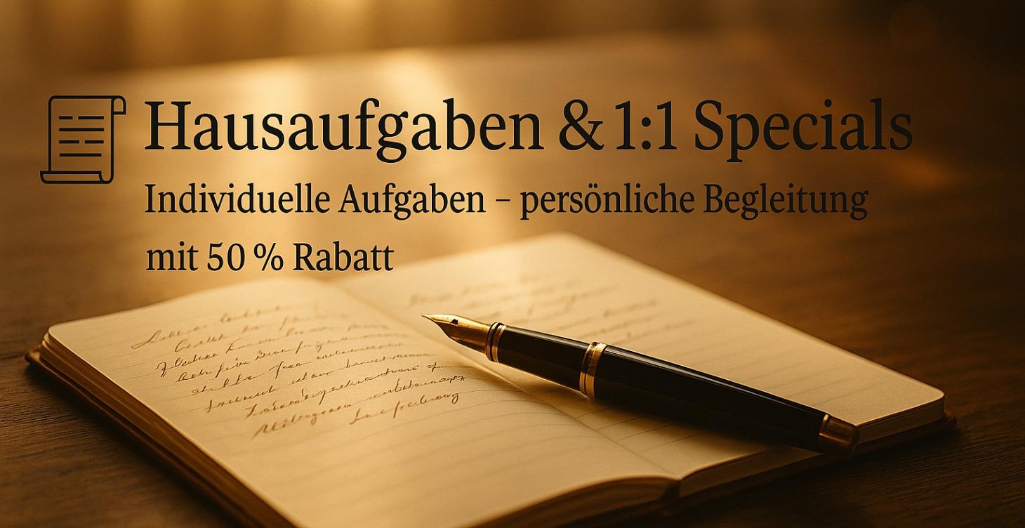 1:1 Coaching - 50% Rabatt