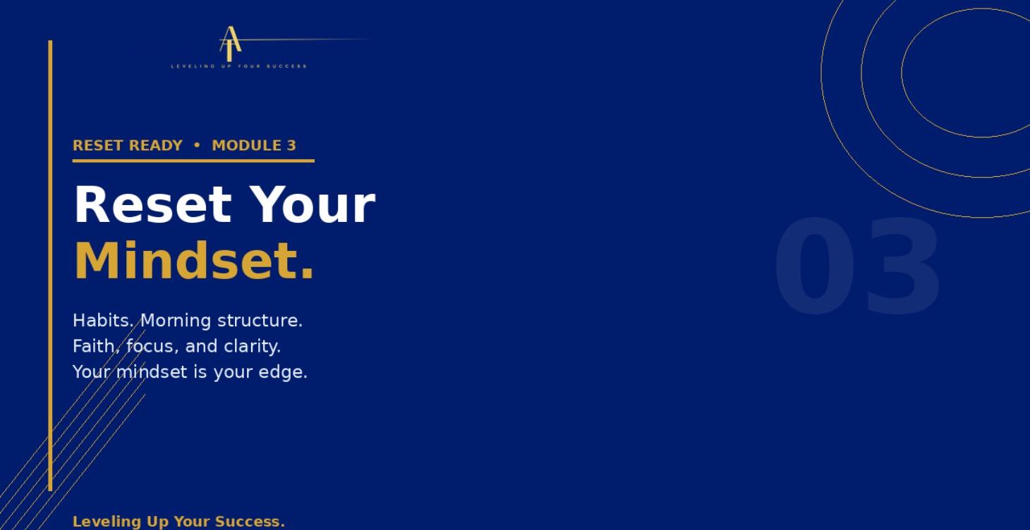 Reset Ready: Reset Your Mindset