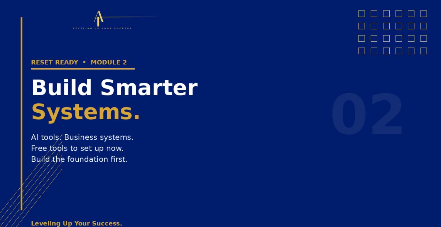 Module 2 — Build Smarter Systems?​​​​​​​