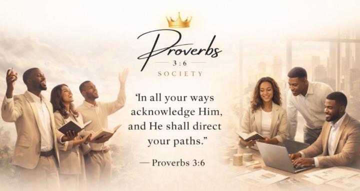 Proverbs 3:6 Society 👑